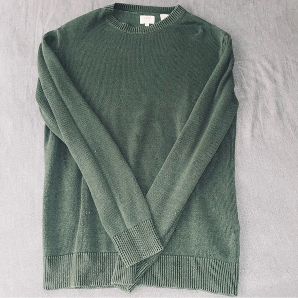 Mens Olive Green Large Levi’s Crewneck - Picture 1 of 7